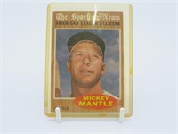 TOPPS 471 MICKEY MANTLE BASEBALL CARD