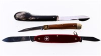 Lot 3 Pocket Knives