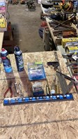 Drill bits, universal wiring kit, hot shot, b