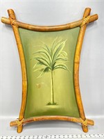 Vintage bamboo painting 28” x 20”