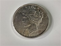 1923 P Peace Silver Dollar,XF