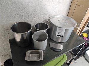 Various Pots and Metal Containers