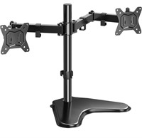 HUANUO DUAL MONITOR STAND, 2 MONITOR DESK MOUNT