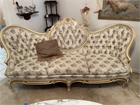 Tufted Victorian Sofa