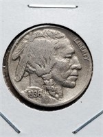 Higher Grade 1936 Buffalo Nickel