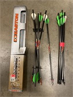 Easton crossbow arrows with broad heads
