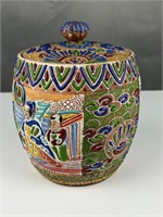 Nice oriental cookie jar canister