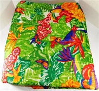 174 Tropical Bird of Paradise Bed Spread 98 x 106