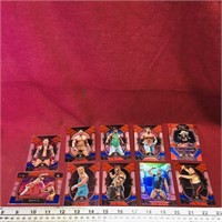 Lot Of 10 WWE Select Trading Cards