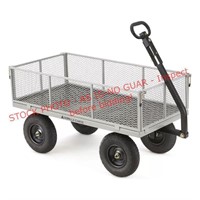 Gorilla Carts 7 Cu Ft Steel Utility Cart