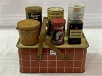 Group Including Salerno Cookie/Cracker Tin,