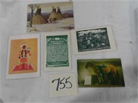 Native American Postcard LO