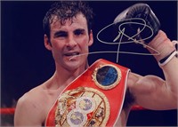 Autograph COA Joe Calzaghe Photo