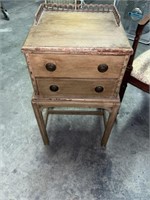 ANTIQUE NIGHT STAND - SIDE TABLE