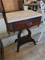 MARBLE TOP STAND - NICE AND CLEAN