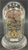 Vintage Genuine Lead Crystal BULOVA Quartz Clock