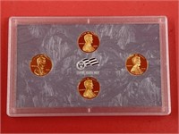 2009-S 4 Coin Lincoln Bicentennial Cent Proof Set