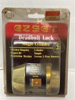 Single Cylinder Deadbolt Lock