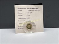 .999 FINE GOLD 2006 KENNEDY GOLD COIN