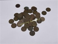 APPROX. 50 U.S. INDIAN HEAD CENTS