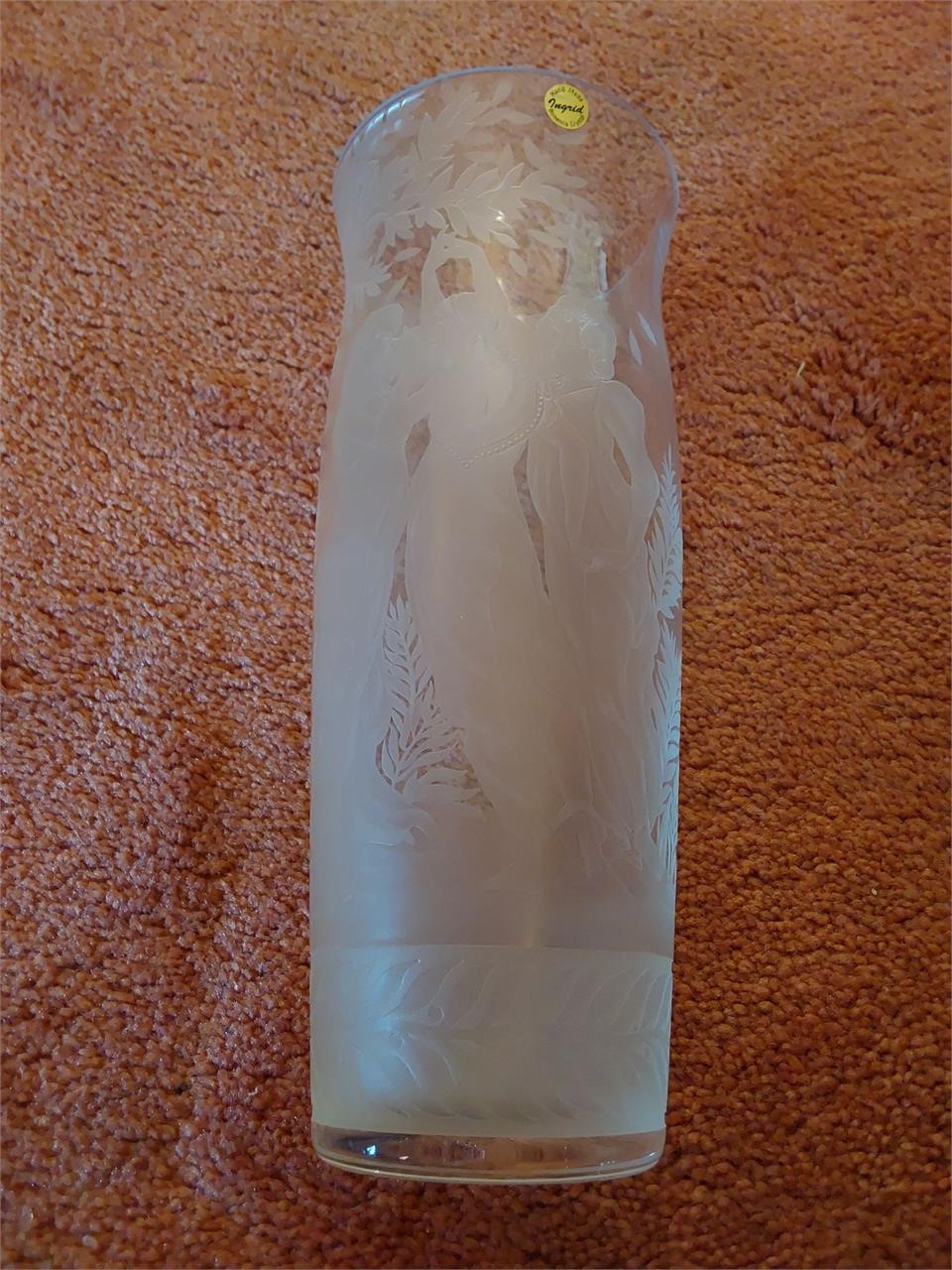 Bohemian Ingrid Crystal Vase