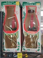 Vintage Electric Xmas Candles in Boxes
