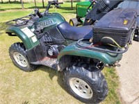 2002 Yamaha Grizzly 660 ATV 4 Wheeler