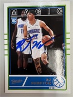 Magic RJ Hampton Signed Card with COA