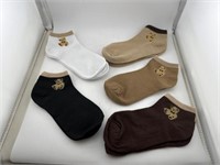 5 pairs of Teddy Bear size 5-7 socks