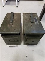 Two Ammunition Boxes