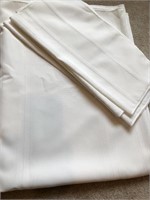 Ivory Colored Tablecloth and Napkins