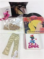 Assortment of Barbie Items, New & Old