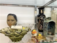 Porcelain Vase, Center Bowls, Figurine