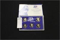 2006 US mint state quarters proof set (display)