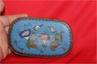 A Chinese/Japanese/Asian Closionne Small Tray