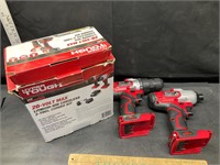 New drill and impact no batteries