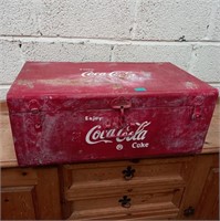Retro Style Coca Cola Metal Storage Box
