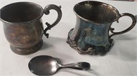 Antique Silver Plated Lot
