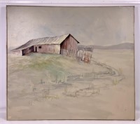 Painting - G. Sullivan, Old Barn, 36" x 40"
