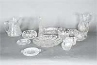 Antique/Vintage Crystal & Glass Serving Assortment