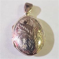 $120 Silver Locket  Pendant