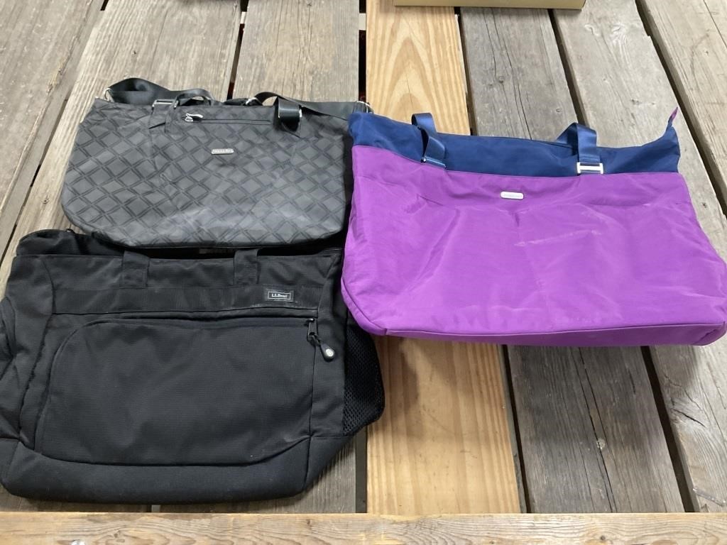 Three Travel Totes