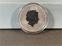 2017 Australia silver half dollar