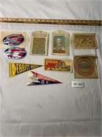 VTG Lot of Assorted Travel Stickers for Suitcase