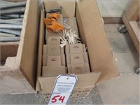 LOT, ASSORTED CLAMPS IN THIS BOX