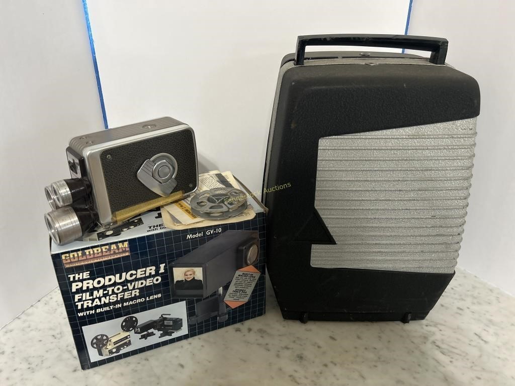 Sears Automatic Movie Projector, Film to Video