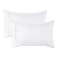 Bedsure King Size Pillow Cases Set of 2 - White...