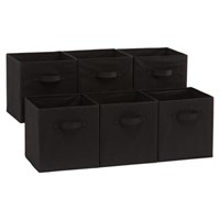 Amazon Basics Collapsible Fabric Storage Cubes