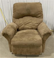 (AB) 
Earth Tone Faux Suede Upholstered