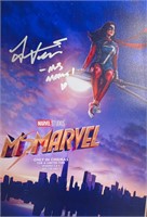 Autograph COA Ms Marvel Photo